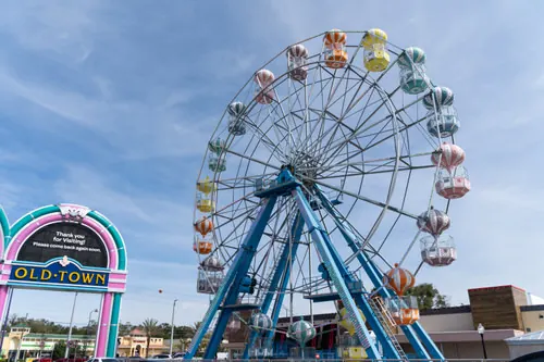 Ferris wheel at Old Town in Kissimmee