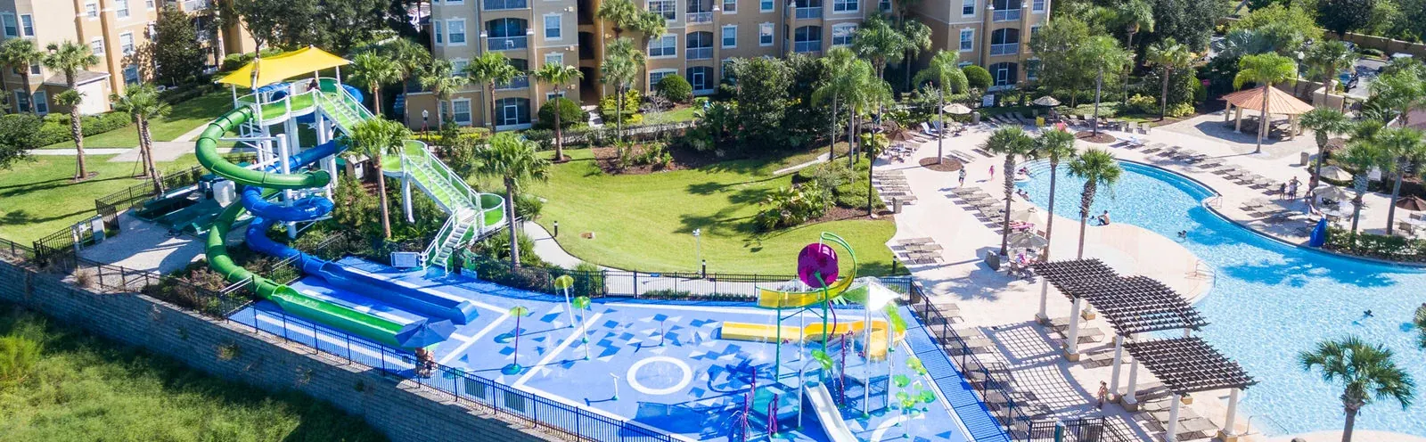Windsor Hills Resort water park and surrounding vacation community